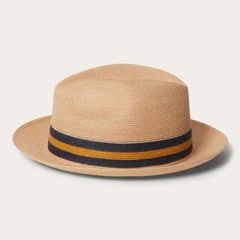 Men/Women Fedora | Stetson Triad Straw Fedora Mustard