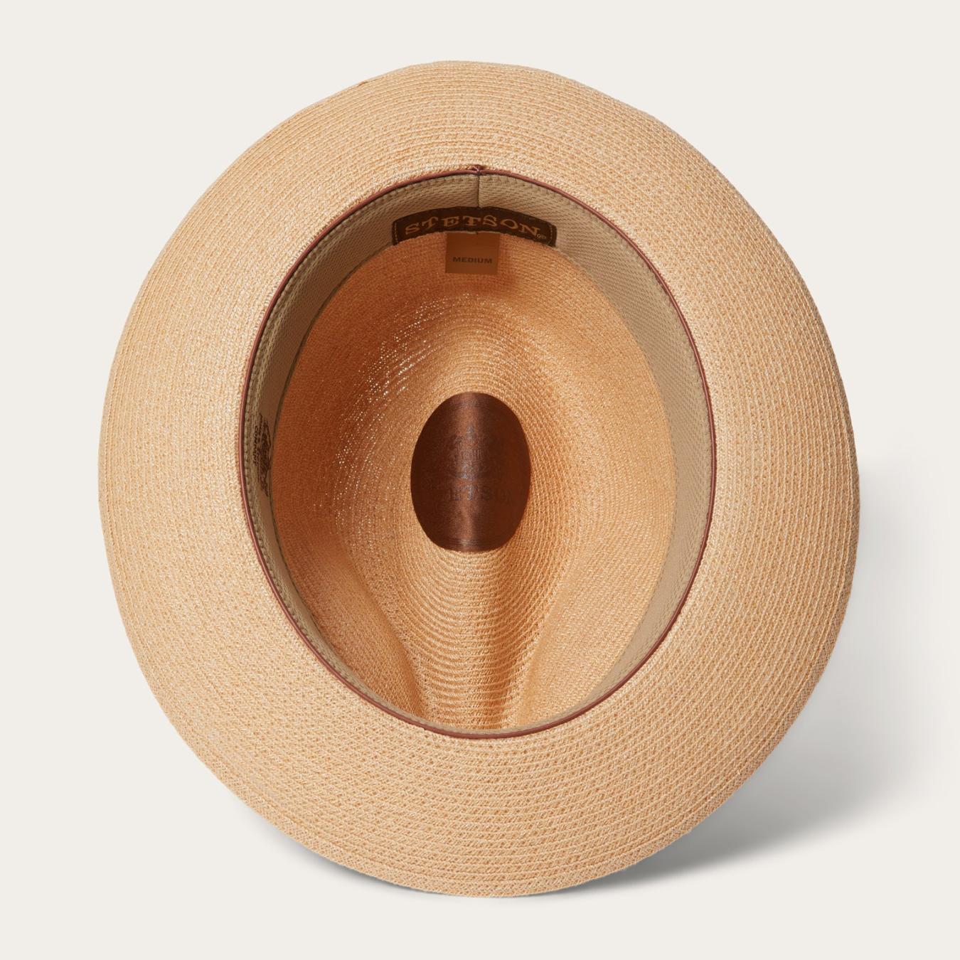 Men/Women Fedora | Stetson Triad Straw Fedora Mustard
