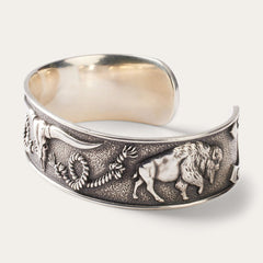 Men/Women Jewelry | Stetson Southwestern Cuff Grey