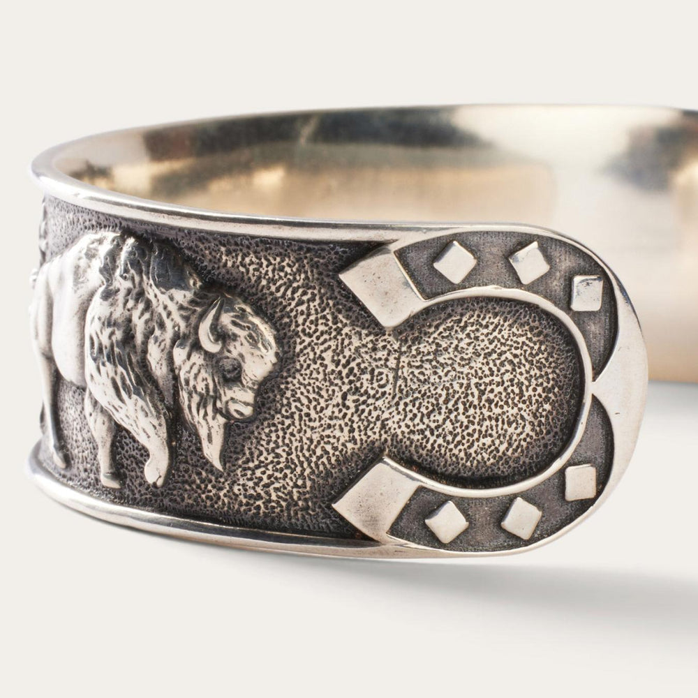 Men/Women Jewelry | Stetson Southwestern Cuff Grey