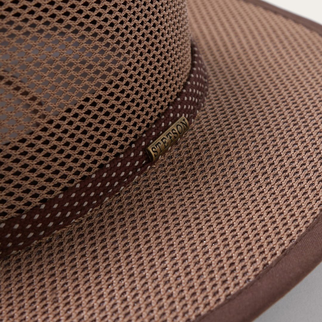 Men/Women Outdoor | Stetson Grand Canyon Mesh Safari Hat Walnut
