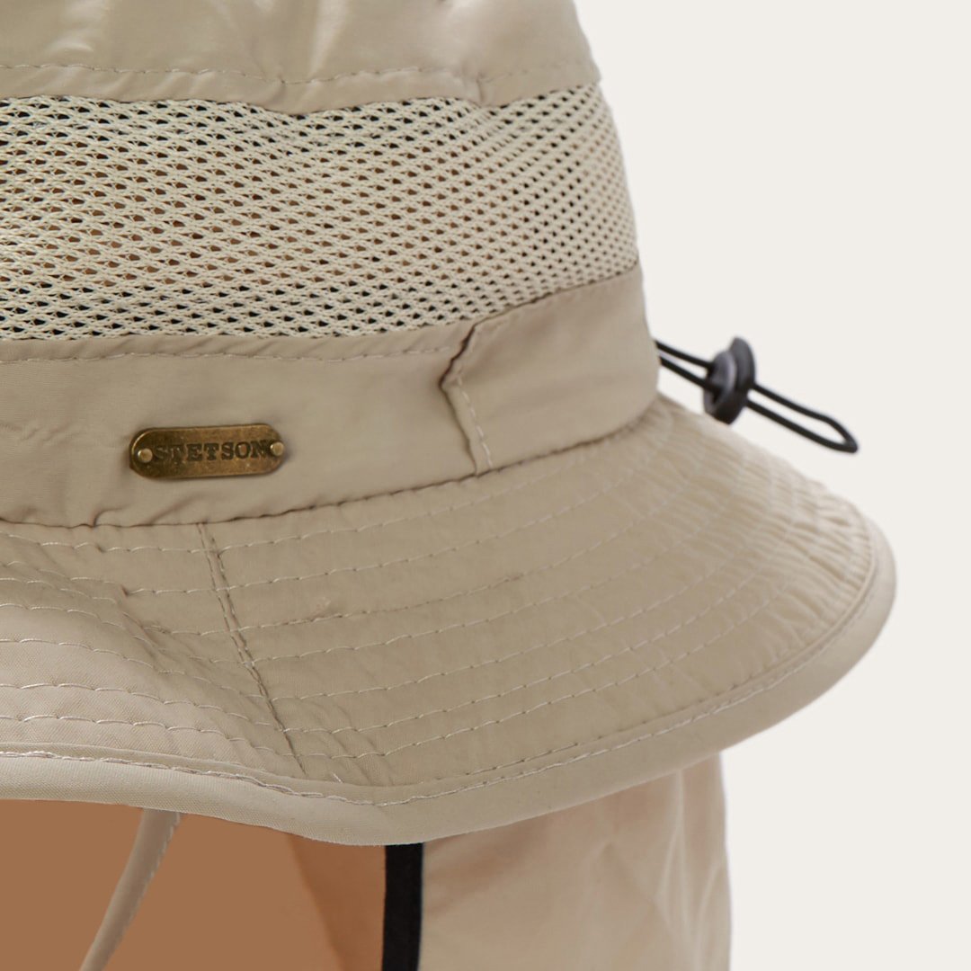 Men/Women Outdoor | Stetson Switchback 'No Fly Zone' Mesh Bucket Hat Khaki