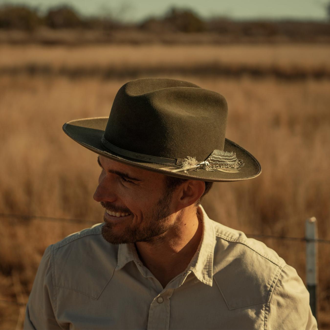 Men/Women Western | Stetson 1865 Distressed Open Road Royal Deluxe Walnut