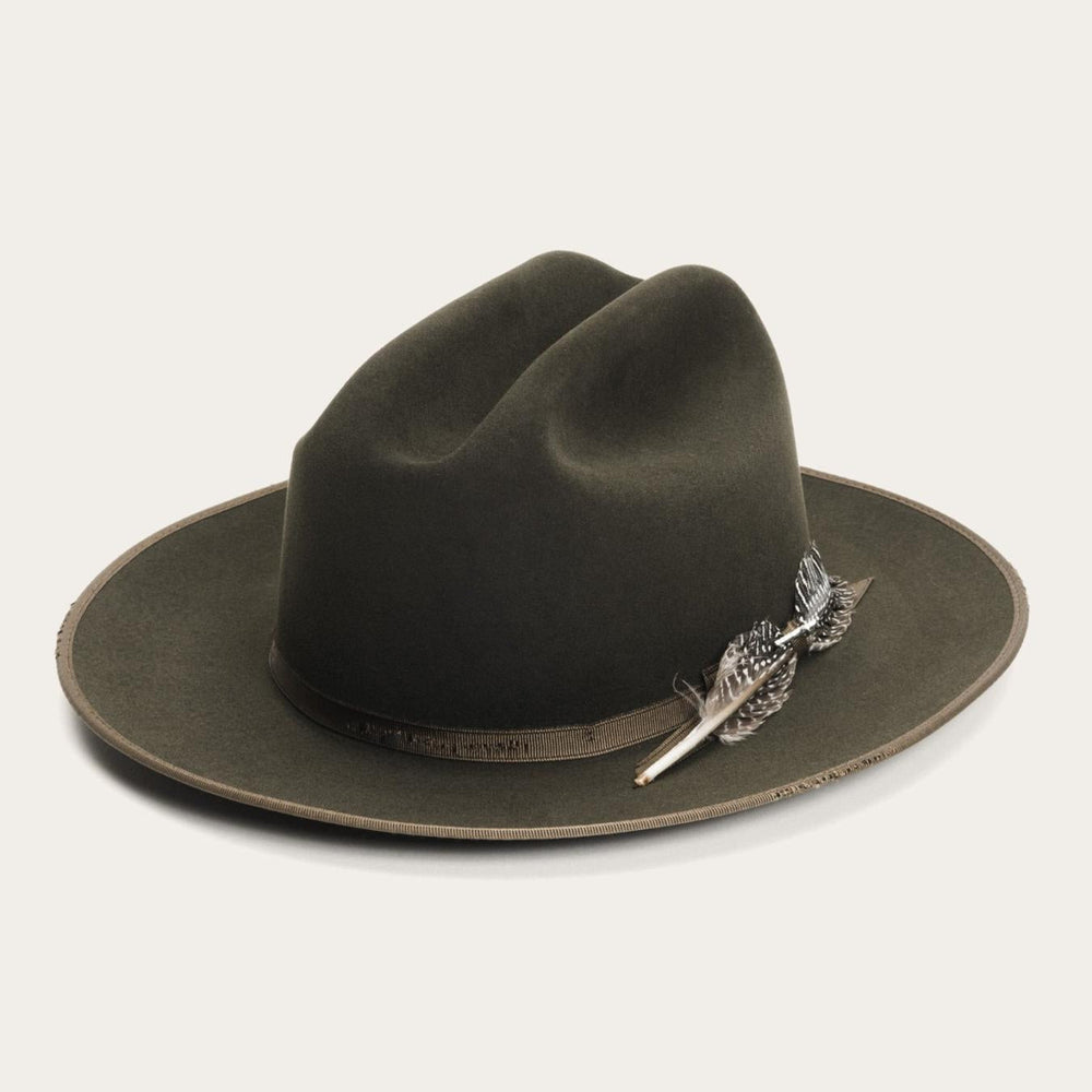 Men/Women Western | Stetson 1865 Distressed Open Road Royal Deluxe Walnut