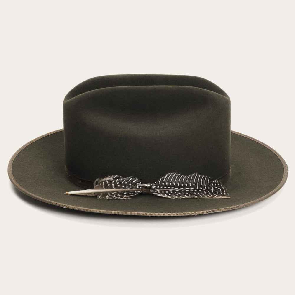 Men/Women Western | Stetson 1865 Distressed Open Road Royal Deluxe Walnut