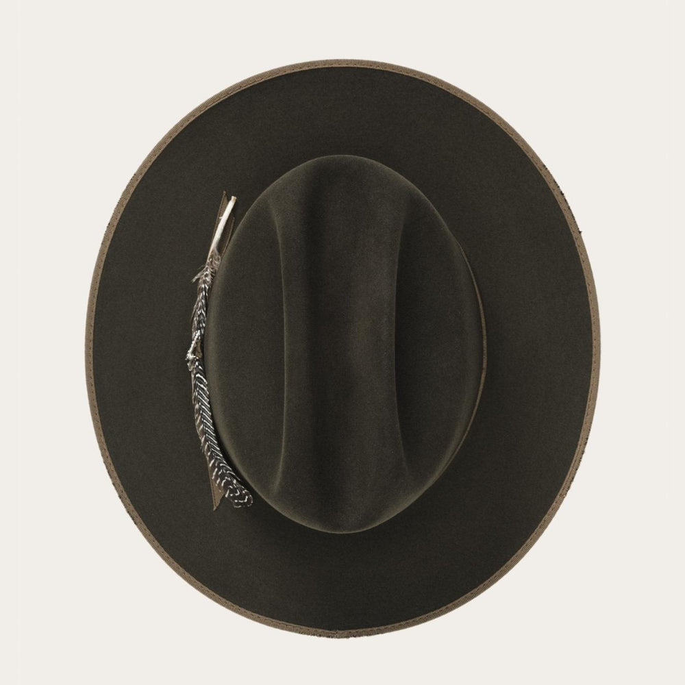 Men/Women Western | Stetson 1865 Distressed Open Road Royal Deluxe Walnut