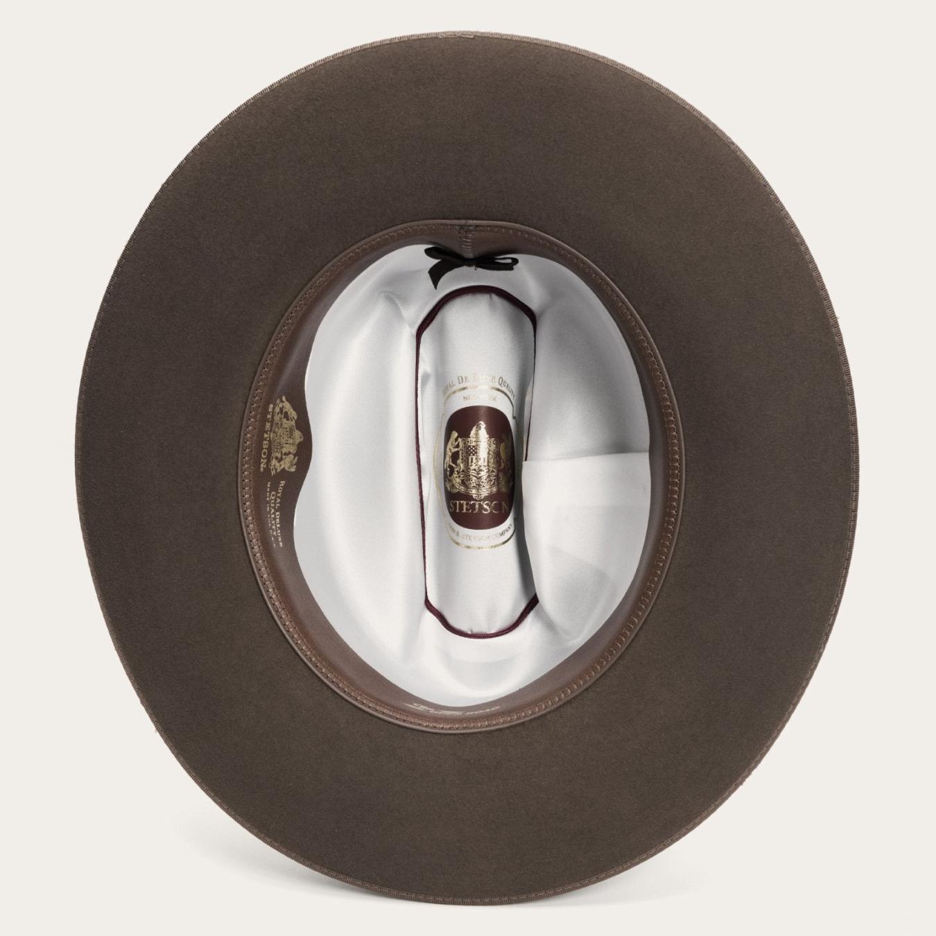 Men/Women Western | Stetson 1865 Distressed Open Road Royal Deluxe Walnut