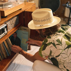 Men/Women Western | Stetson Open Road Limited Edition Straw Hat Pecan Ivory