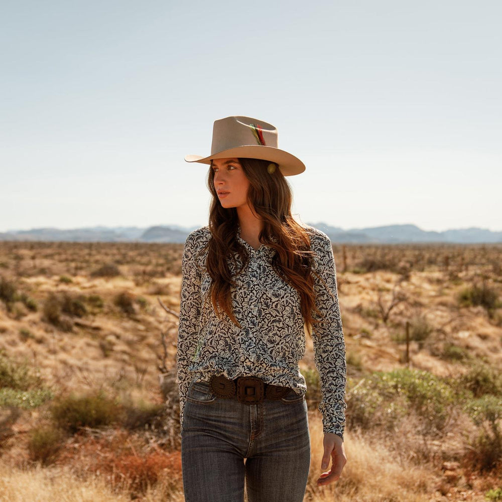 Men/Women Western | Stetson Range 6X Cowboy Hat Fawn