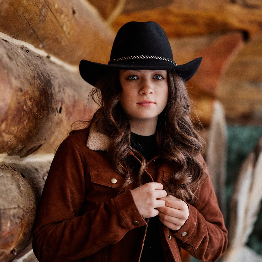 Men/Women Western | Stetson Rawhide Black