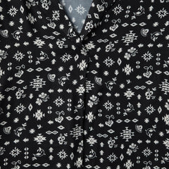 Women Blouses | Stetson Southwestern Ditzy Print Blouse Black