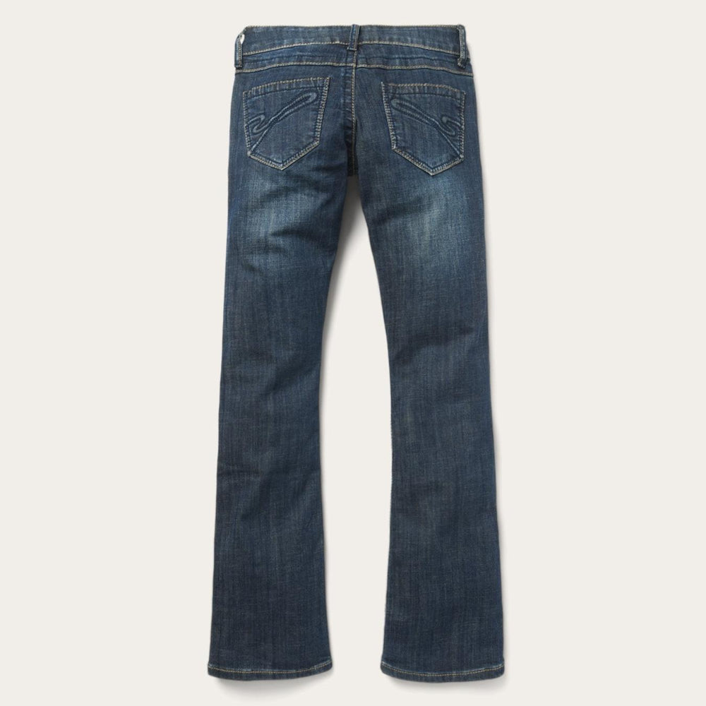 Women Denim | Stetson 818 Bootcut Jean With "S" Back Pocket Blue