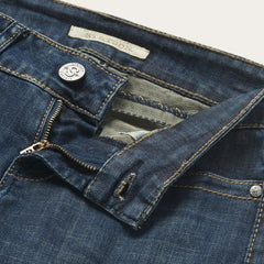 Women Denim | Stetson 818 Bootcut Jean With "S" Back Pocket Blue