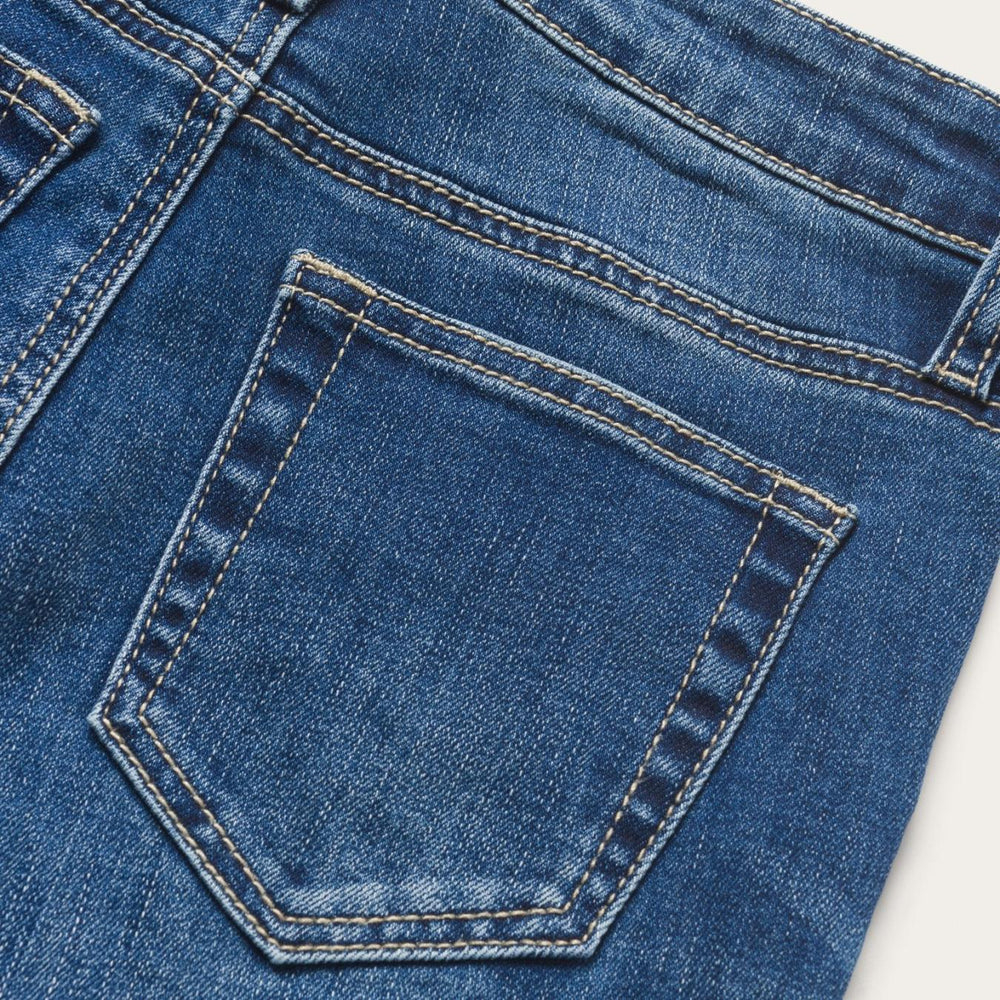 Women Denim | Stetson 902 High Waist Slim Fit Jean Blue