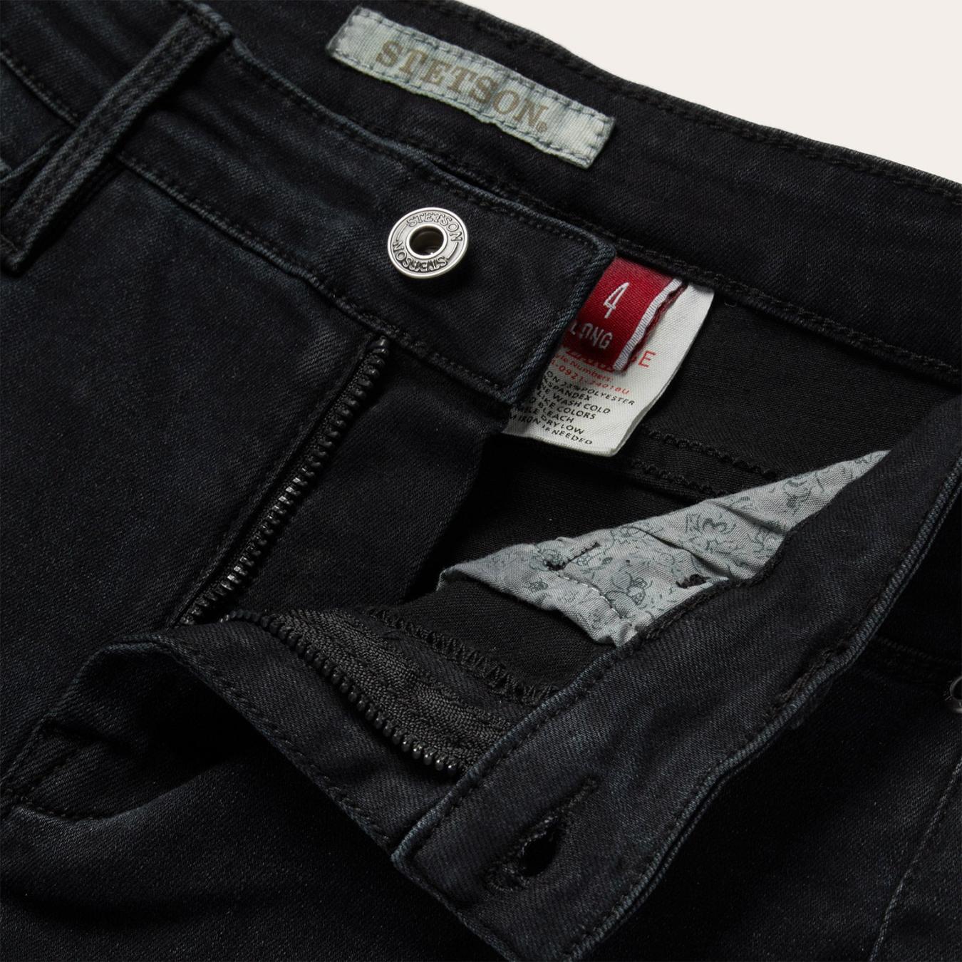 Women Denim | Stetson 921 High Rise Flare Jeans Black