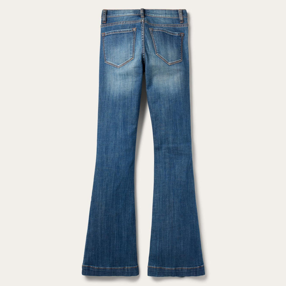 Women Denim | Stetson 921 High Rise Flare Jeans Blue