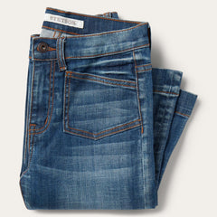 Women Denim | Stetson 921 High Rise Flare Jeans Blue