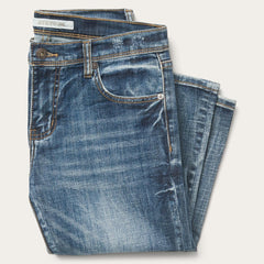 Women Denim | Stetson Ankle-Length Boyfriend Fit Jean Blue