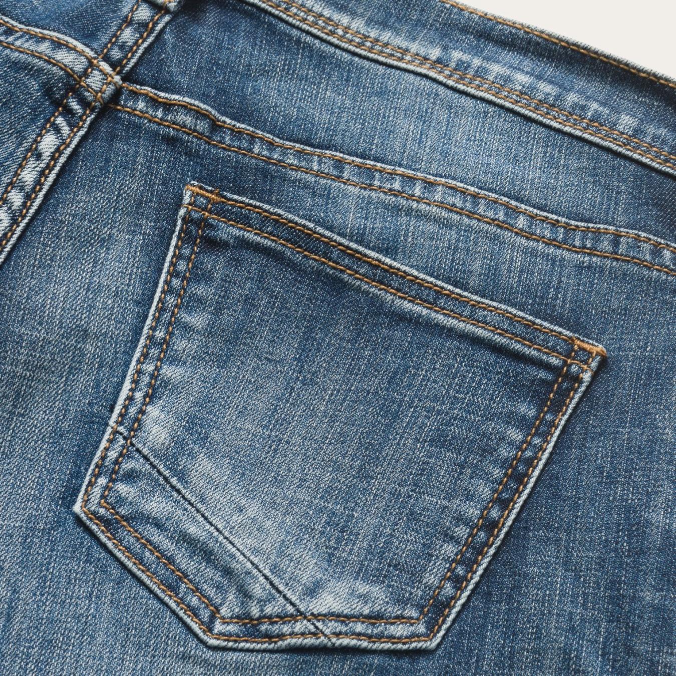 Women Denim | Stetson Ankle-Length Boyfriend Fit Jean Blue