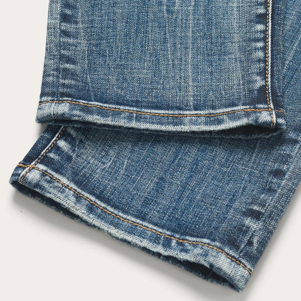Women Denim | Stetson Ankle-Length Boyfriend Fit Jean Blue