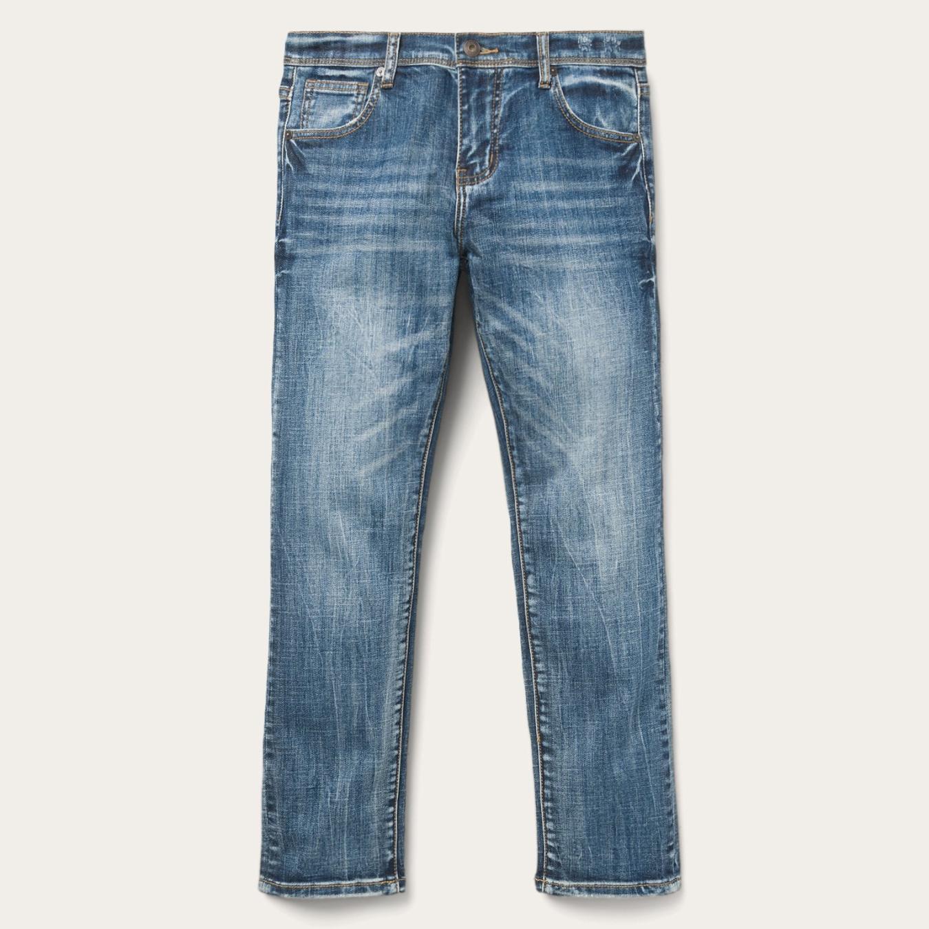 Women Denim | Stetson Ankle-Length Boyfriend Fit Jean Blue