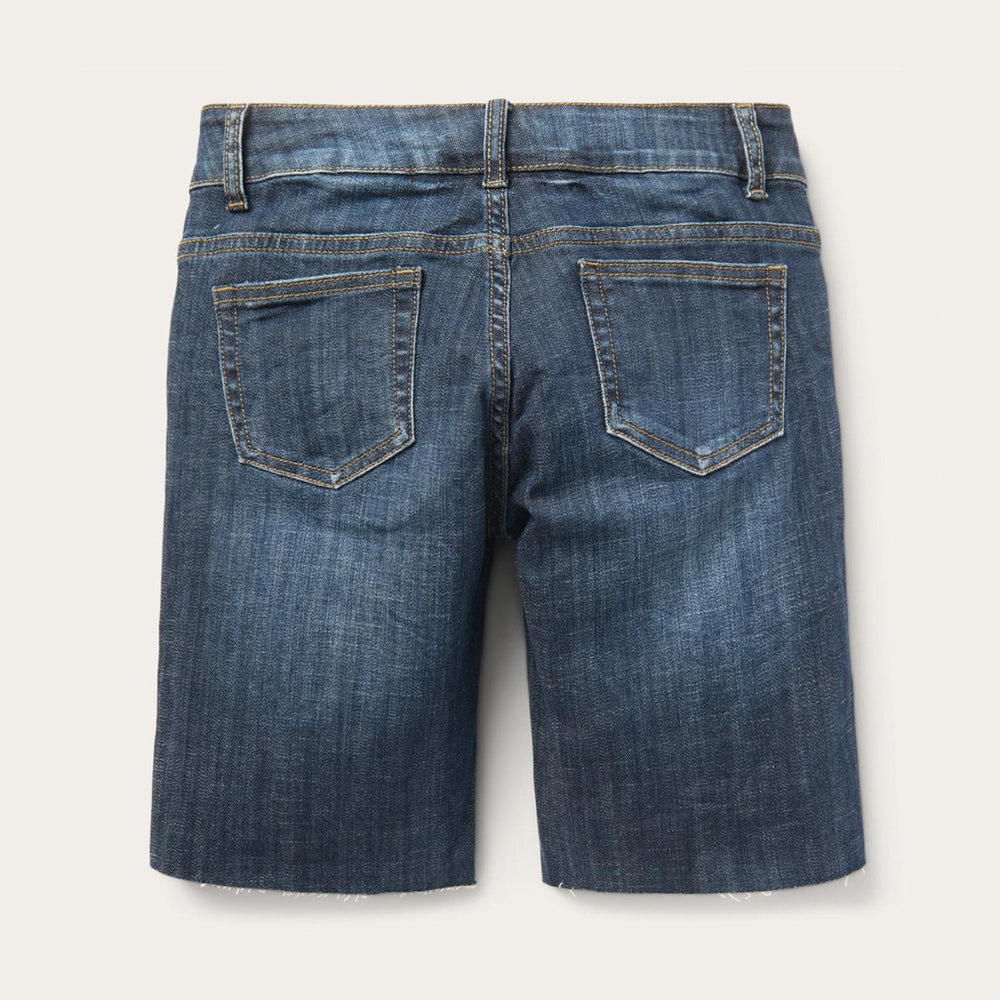 Women Denim | Stetson Dark Wash Denim Shorts Blue
