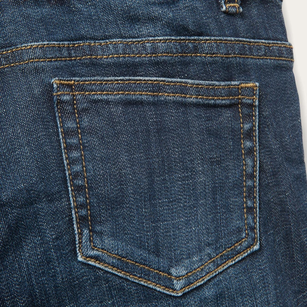 Women Denim | Stetson Dark Wash Denim Shorts Blue