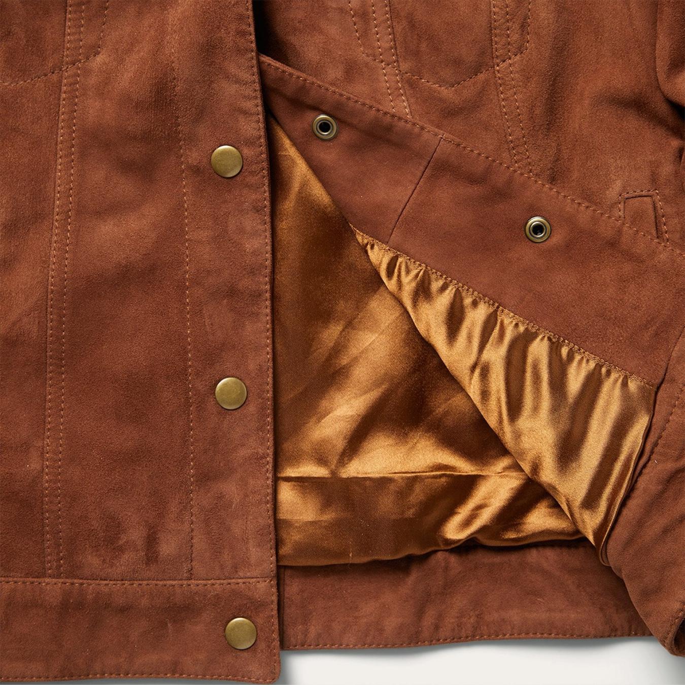 Women Jackets | Stetson Classic Bomber Jacket Brown