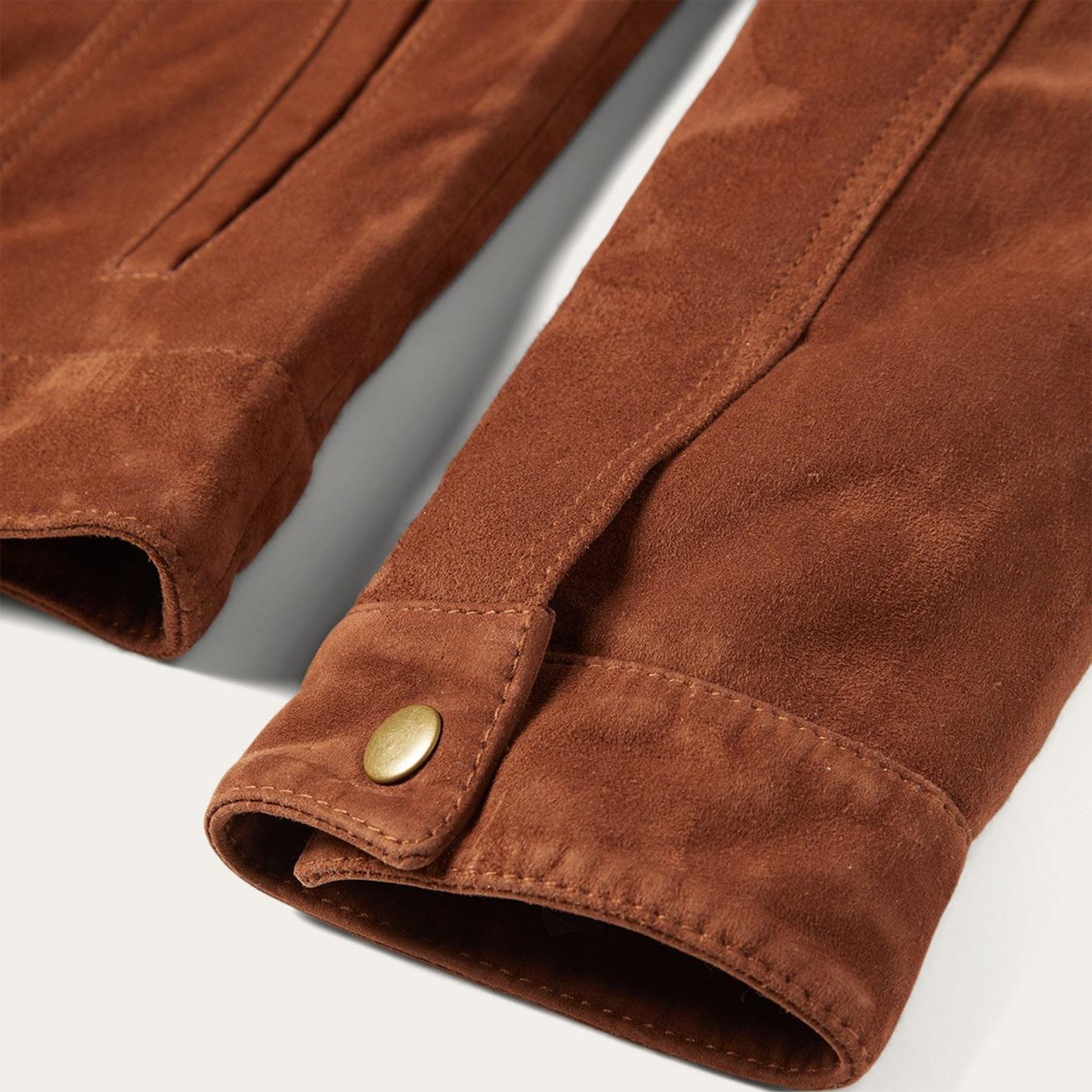 Women Jackets | Stetson Classic Bomber Jacket Brown