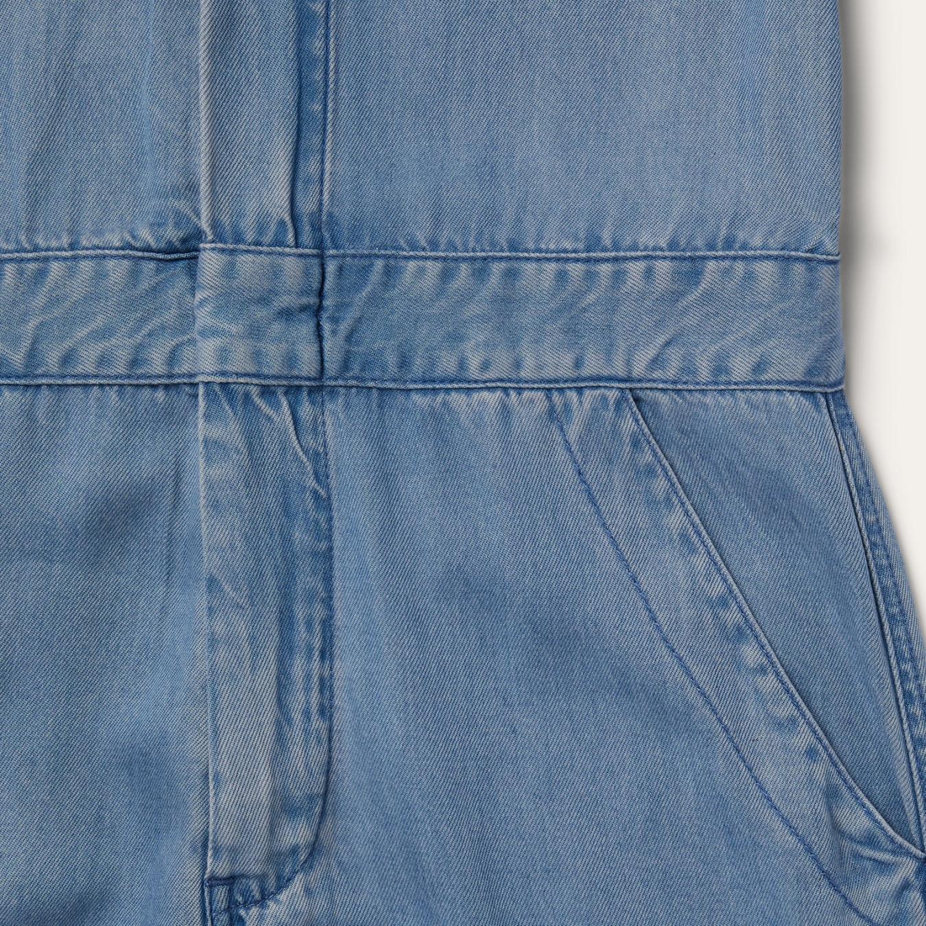 Women Jumpsuits | Stetson Notch Collar Jumpsuit Blue