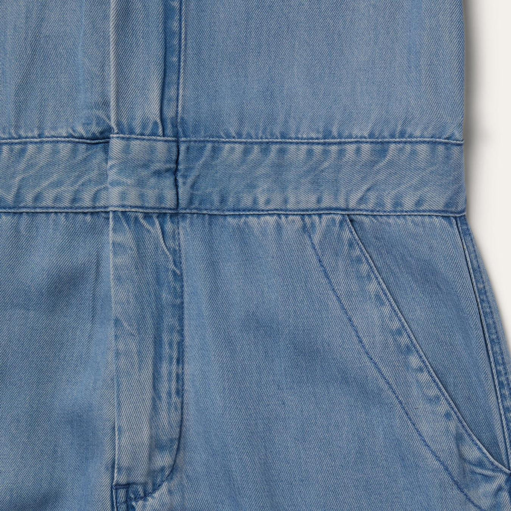 Women Jumpsuits | Stetson Notch Collar Jumpsuit Blue