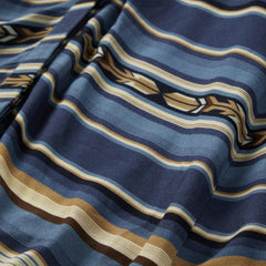 Women Midi | Stetson Indigo Serape Print Dress Blue