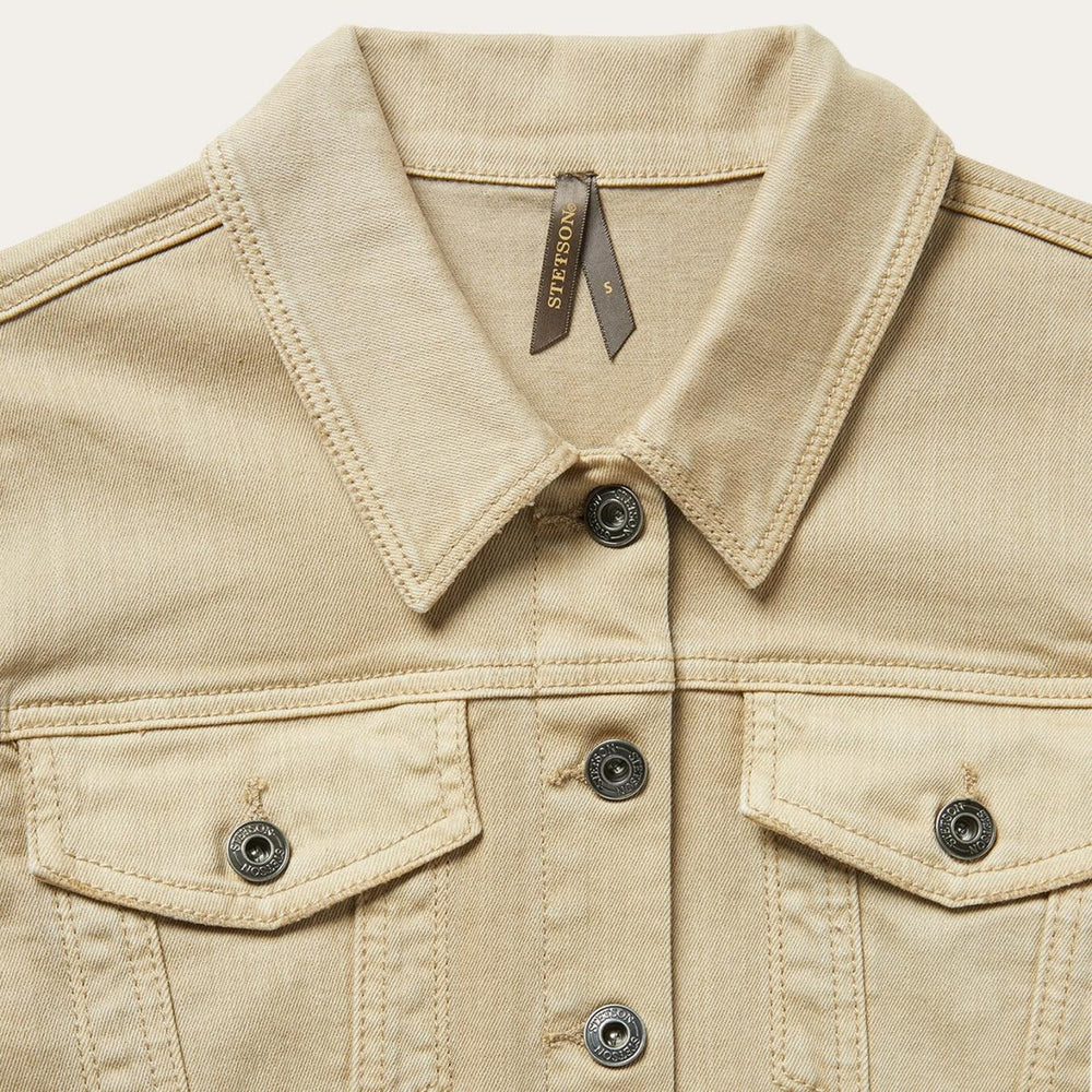 Women Mini | Stetson Workwear Inspired Shirt Dress Tan