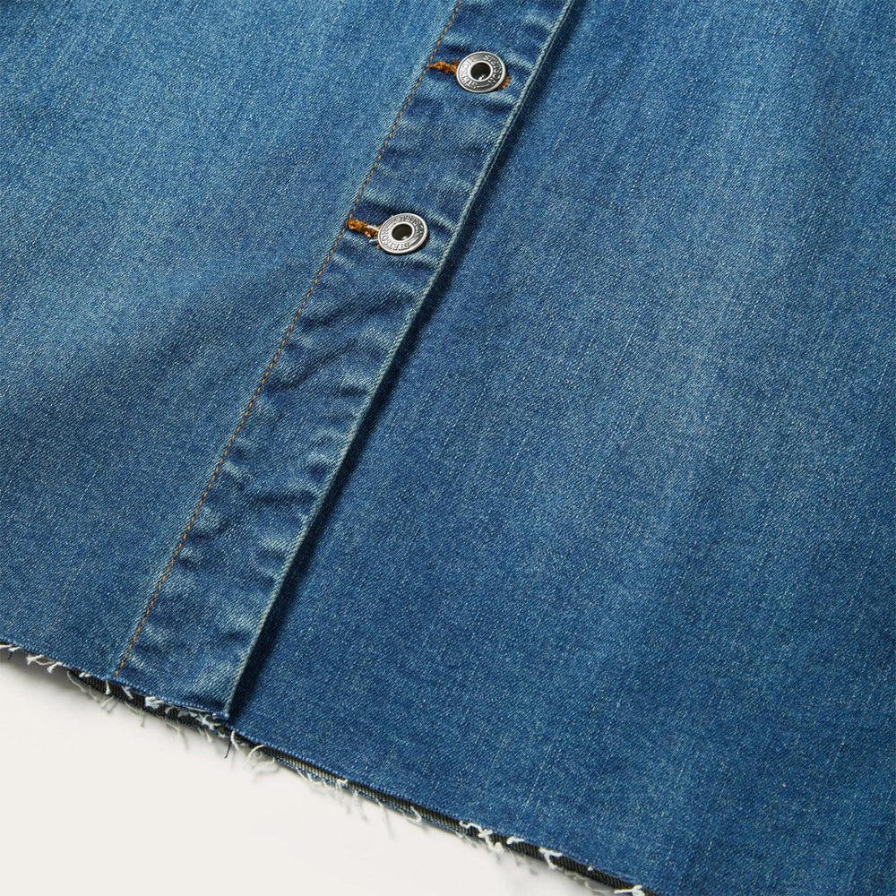 Women Shirt Dresses | Stetson Premium Denim Shirt Dress Blue