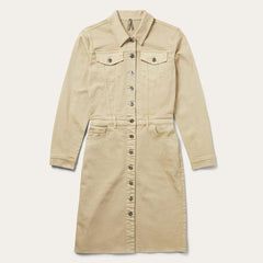 Women Shirt Dresses | Stetson Workwear Inspired Shirt Dress Tan