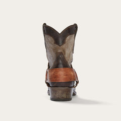 Women Shorties | Stetson Jade Harness Ankle Boot Brown
