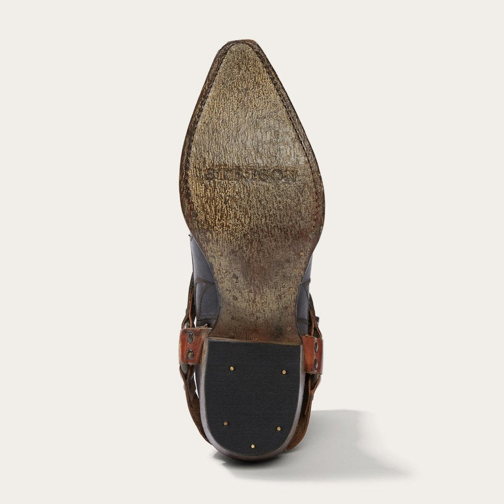 Women Shorties | Stetson Jade Harness Ankle Boot Brown