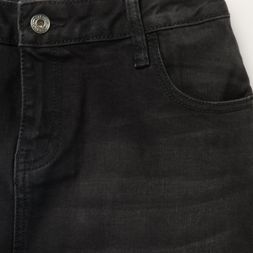 Women Skirts &amp; Shorts | Stetson Black Denim 5-Pocket Skirt Black