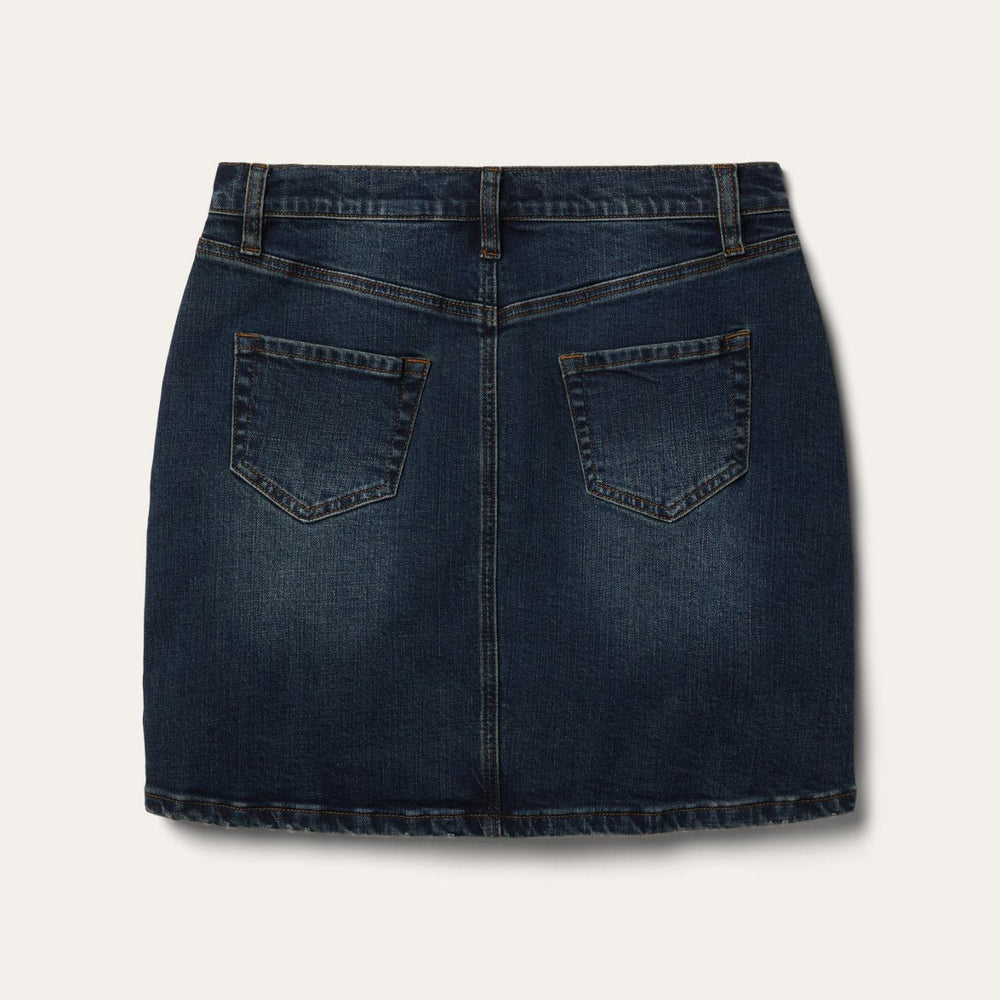 Women Skirts &amp; Shorts | Stetson Stretch Denim 5-Pocket Skirt Blue