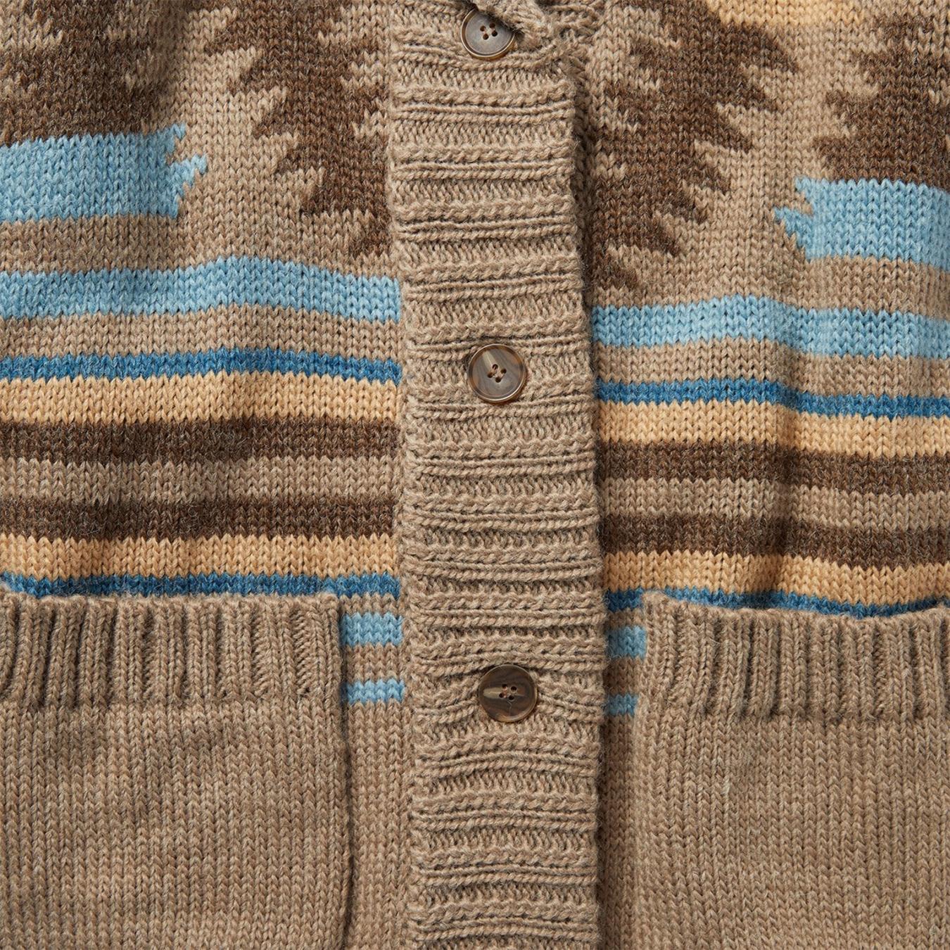 Women Sweaters | Stetson Chunky Knit Tie Sweater In Brown Wine