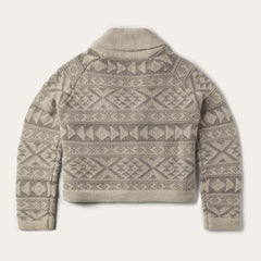 Women Sweaters | Stetson Cropped Shawl Collar Cardigan Brown