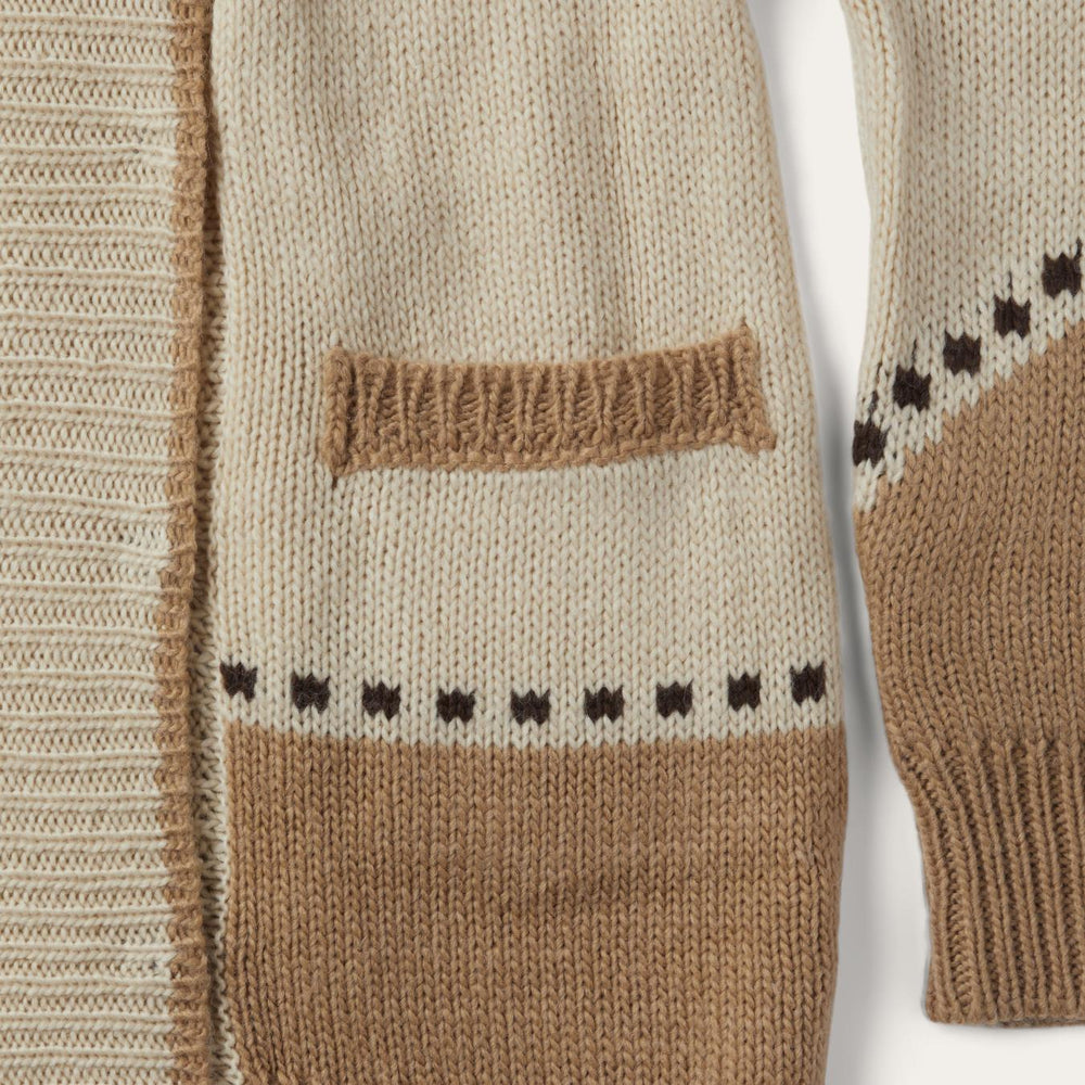 Women Sweaters | Stetson Horseshoe &amp; Star Belted Cardigan White