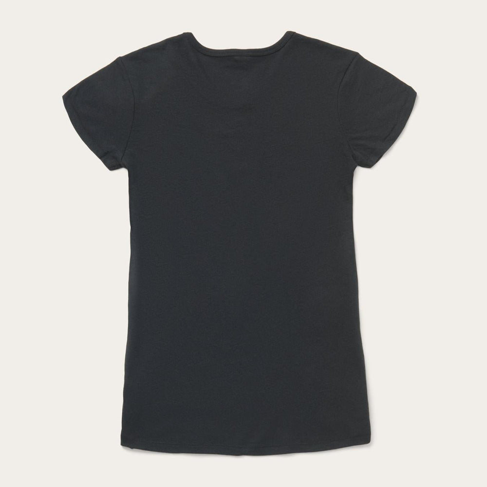 Women Tees | Stetson Bison Graphic Tee Black