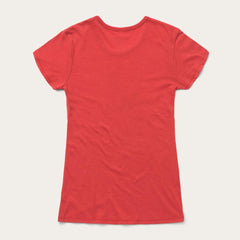 Women Tees | Stetson Cowgirl Graphic Tee Red