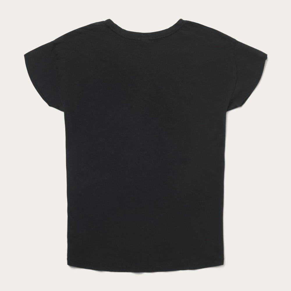 Women Tees | Stetson John B. Stetson Eagle Graphic Tee Black