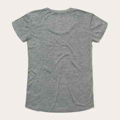 Women Tees | Stetson Sunset Graphic Tee Grey