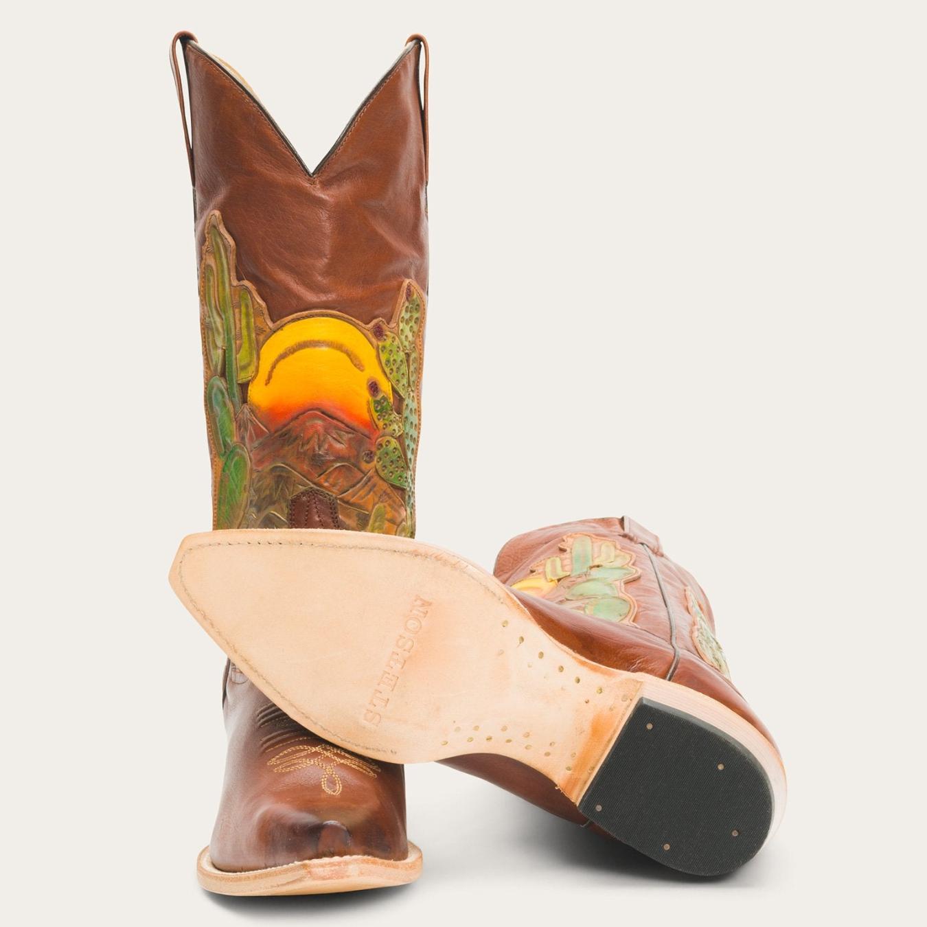 Women Western | Stetson Goldie Boots Brown