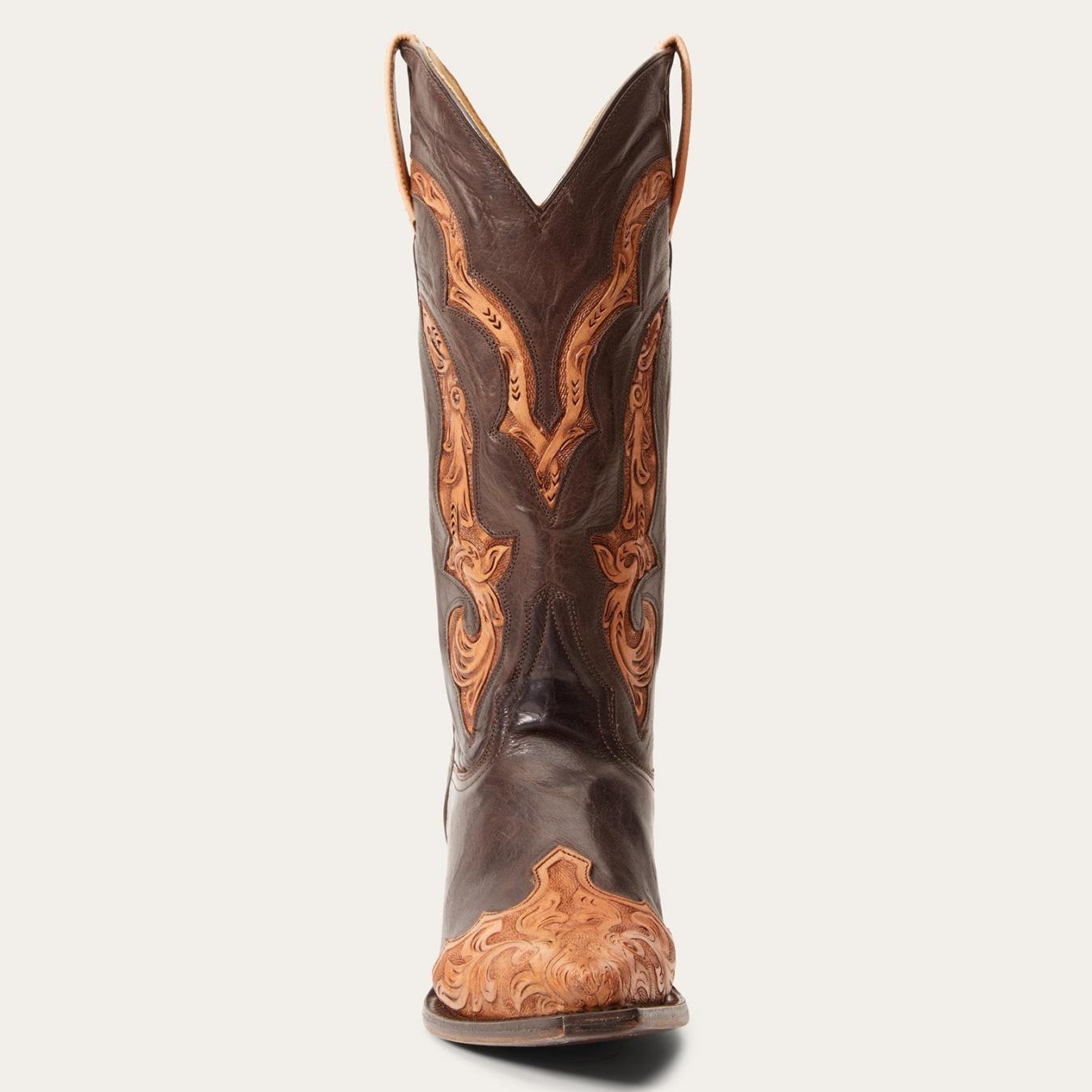 Women Western | Stetson Hartley Boots Brown
