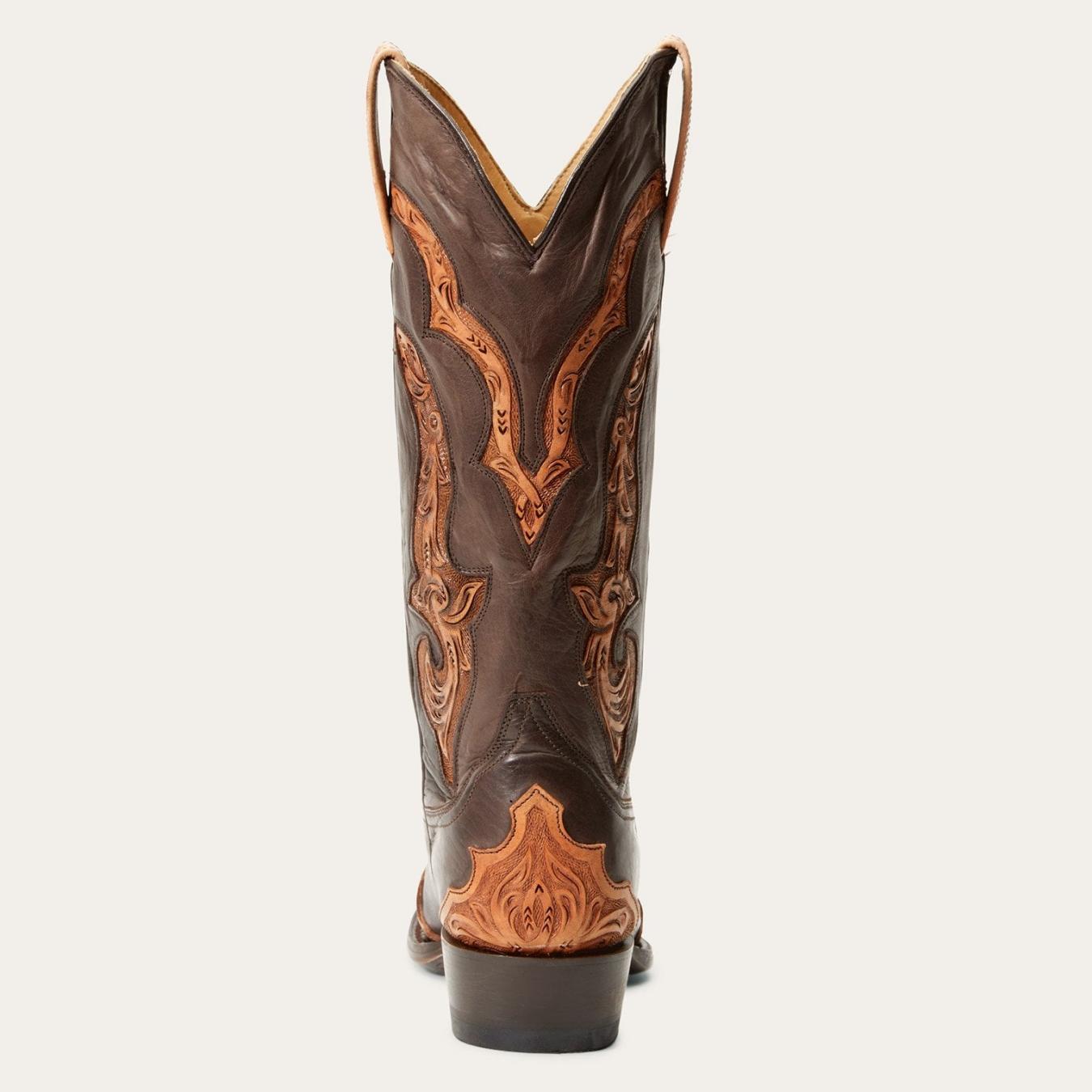 Women Western | Stetson Hartley Boots Brown