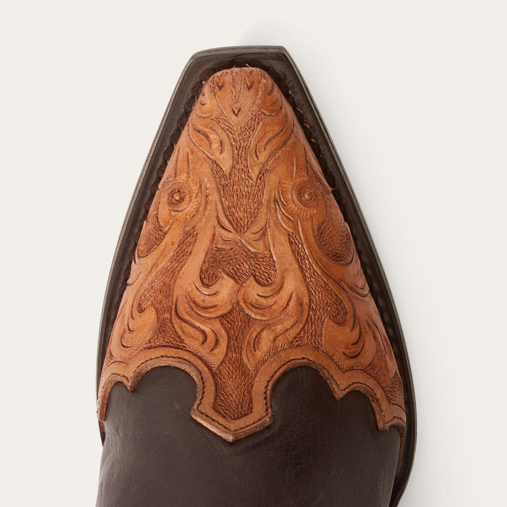 Women Western | Stetson Hartley Boots Brown